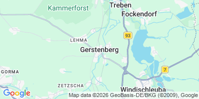 Karte Gerstenberg