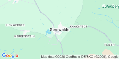 Karte Gerswalde