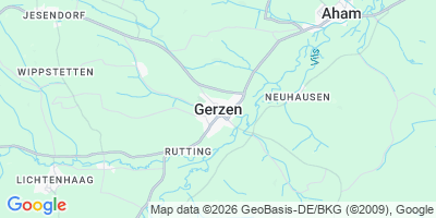 Karte Gerzen