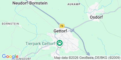 Karte Gettorf