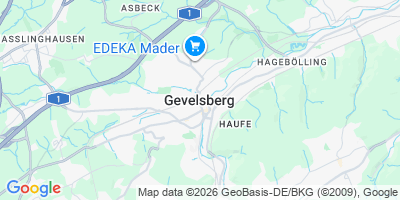 Karte Gevelsberg