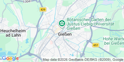 Karte Gießen
