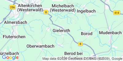 Karte Gieleroth