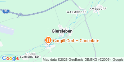 Karte Giersleben