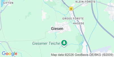 Karte Giesen
