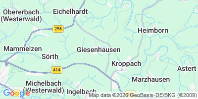 Karte Giesenhausen