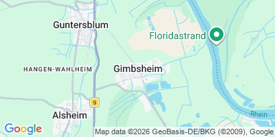 Karte Gimbsheim