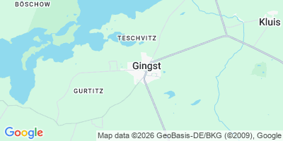 Karte Gingst