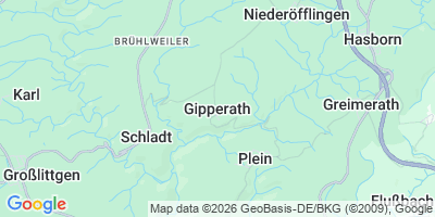Karte Gipperath