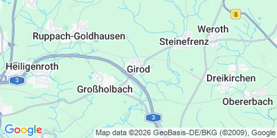 Karte Girod