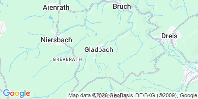 Karte Gladbach