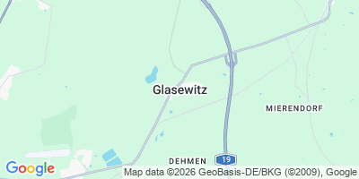Karte Glasewitz