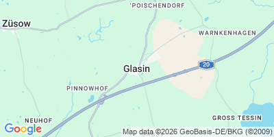 Karte Glasin