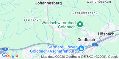 Karte Glattbach