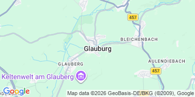 Karte Glauburg