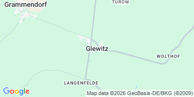Karte Glewitz