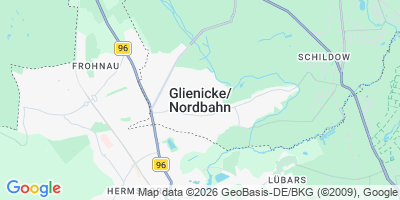 Karte Glienicke/Nordbahn