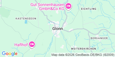 Karte Glonn