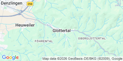 Karte Glottertal