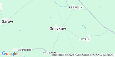 Karte Gnevkow