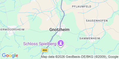 Karte Gnotzheim