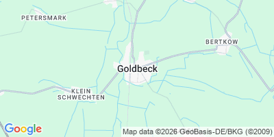 Karte Goldbeck