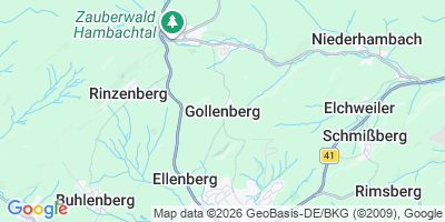 Karte Gollenberg