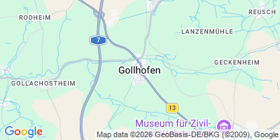 Karte Gollhofen