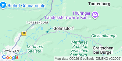 Karte Golmsdorf