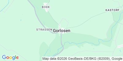 Karte Gorlosen