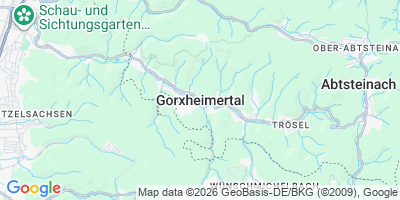Karte Gorxheimertal