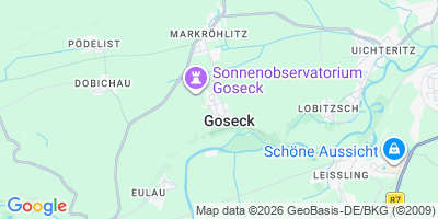 Karte Goseck