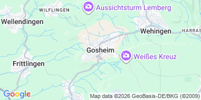 Karte Gosheim