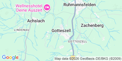 Karte Gotteszell