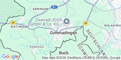 Karte Gottmadingen