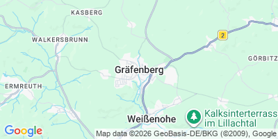 Karte Gräfenberg