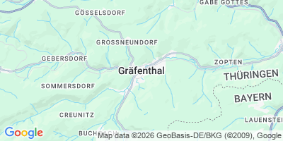Karte Gräfenthal