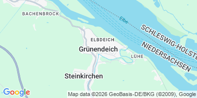 Karte Grünendeich