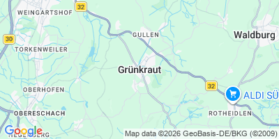 Karte Grünkraut