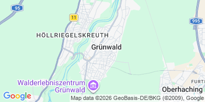 Karte Grünwald