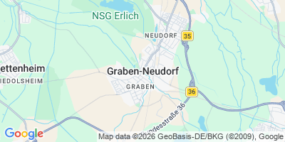 Karte Graben-Neudorf