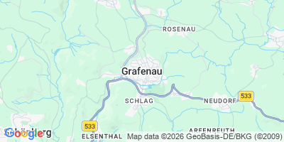 Karte Grafenau