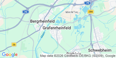 Karte Grafenrheinfeld