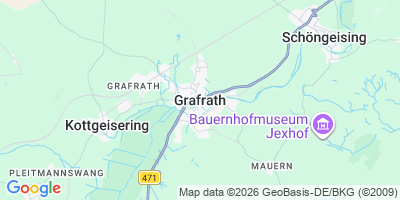 Karte Grafrath
