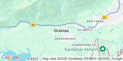 Karte Grainau