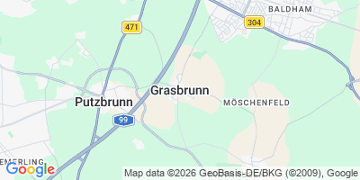 Karte Grasbrunn