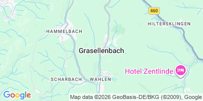 Karte Grasellenbach