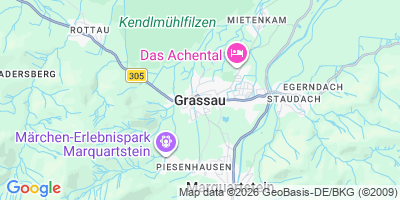 Karte Grassau