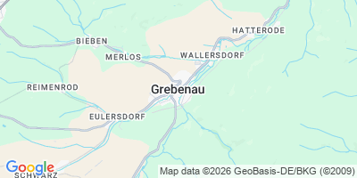 Karte Grebenau