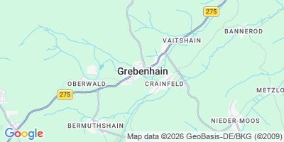 Karte Grebenhain